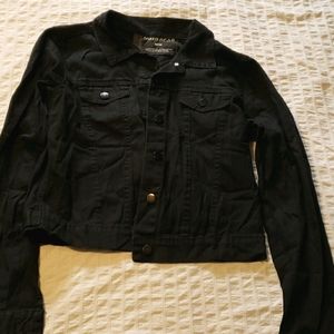 Black Jean Jacket